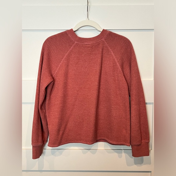 Old Navy Waffle knit Henley - Picture 2 of 5